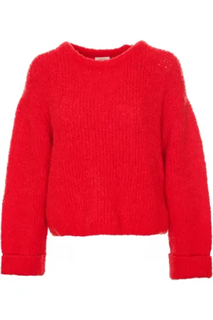 American Vintage Mujer, Jerseys, Rojo, Talla: M
