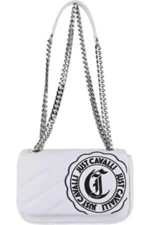 Roberto Cavalli Mujer, Bolsos, Blanco, Talla: ONE Size