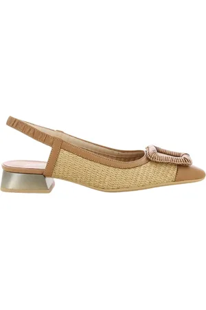 Hispanitas Mujer, Zapatos, Marrón, Talla: 38 EU