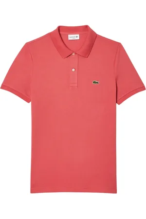 Lacoste Hombre, Camisetas, Naranja, Talla: 2XL