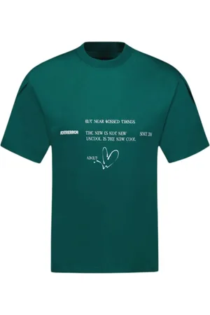 Ader Error Hombre, Camisetas, Verde, Talla: S