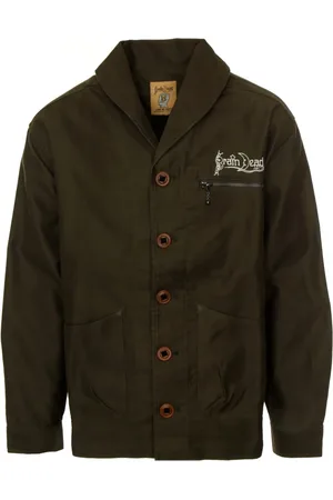 Brain Dead Hombre, Chaquetas, Verde, Talla: 2XL