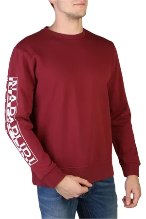 Napapijri Hombre, Sudaderas, Rojo, Talla: S