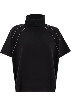 LE TRICOT PERUGIA Mujer, Jerseys, Negro, Talla: S