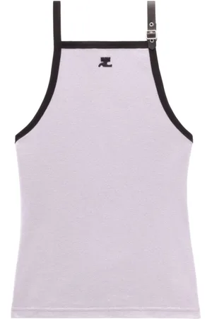Courrèges Mujer, Camisetas, Púrpura, Talla: M