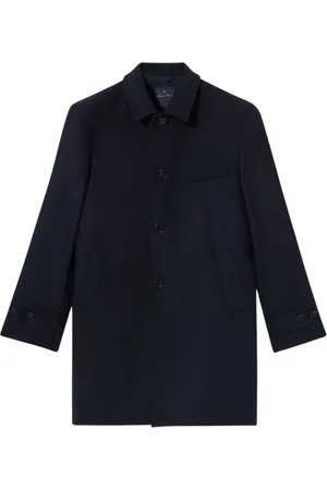 Brooks Brothers Hombre, Abrigos, Azul, Talla: S