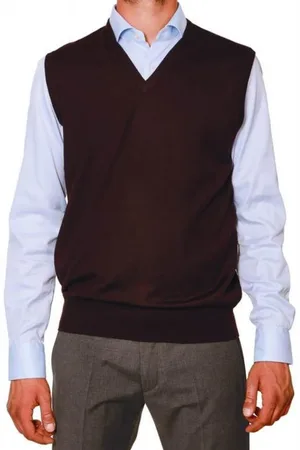 LA FILERIA Hombre, Jerseys, Marrón, Talla: XL
