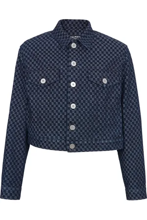 Balmain Hombre, Chaquetas, Azul, Talla: L