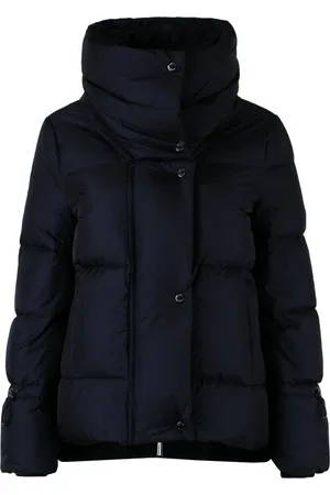 MOORER Mujer, Chaquetas, Azul, Talla: S