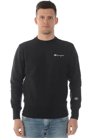 Champion Hombre, Sudaderas, Negro, Talla: S