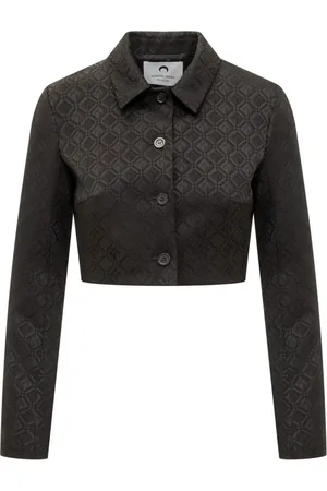 Marine Serre Mujer, Chaquetas, Negro, Talla: S