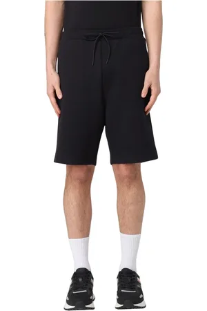 HUGO BOSS Hombre, Pantalones cortos, Negro, Talla: L