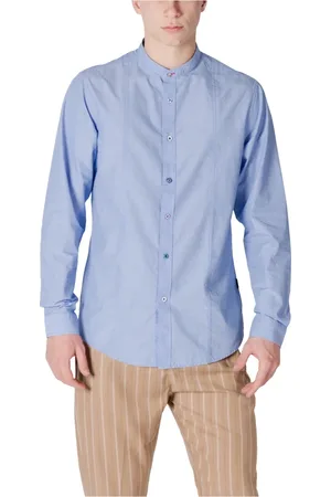 GIANNI LUPO Hombre, Camisas, Azul, Talla: L