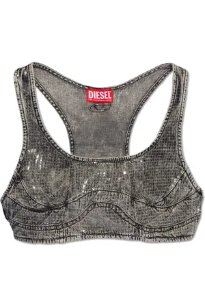 Diesel Mujer, Camisetas, Gris, Talla: L