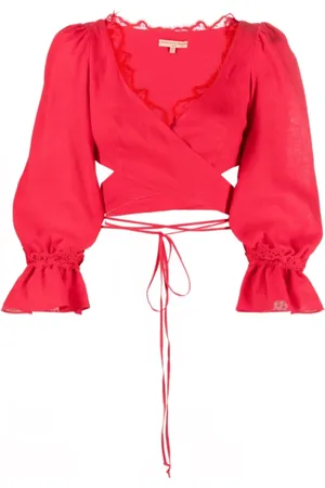 ERMANNO SCERVINO Mujer, Blusas y Camisas, Rojo, Talla: S