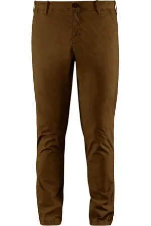 Bomboogie Hombre, Pantalones, Marrón, Talla: W33