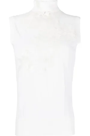 ERMANNO SCERVINO Mujer, Camisetas, Blanco, Talla: S