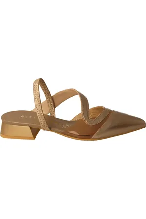 Hispanitas Mujer, Zapatos, Amarillo, Talla: 37 EU