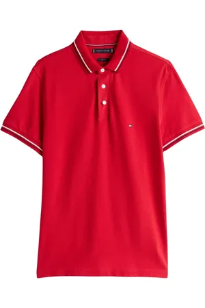 Tommy Hilfiger Hombre, Camisetas, Rojo, Talla: 3XL