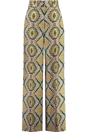 Etro Mujer, Pantalones, Verde, Talla: M