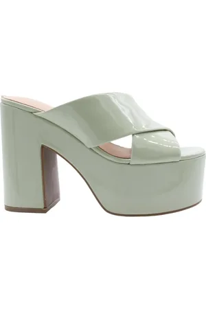 Guess Mujer, Zapatos, Verde, Talla: 39 EU