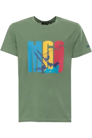 MCS Hombre, Camisetas, Verde, Talla: L
