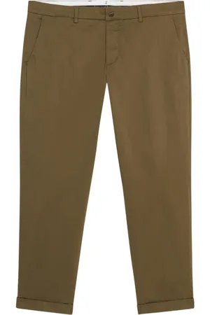 Brooks Brothers Hombre, Pantalones, Verde, Talla: W32