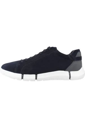 Geox Hombre, Zapatos, Azul, Talla: 42 EU