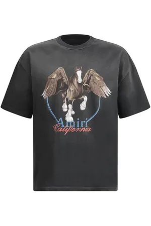 AMIRI Hombre, Camisetas, Negro, Talla: S