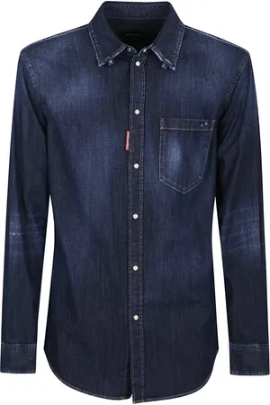 Dsquared2 Hombre, Camisas, Azul, Talla: M