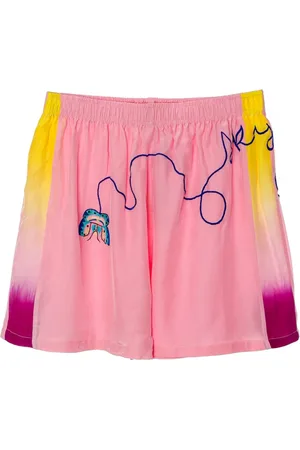Sky High Farm Hombre, Pantalones cortos, Rosa, Talla: L