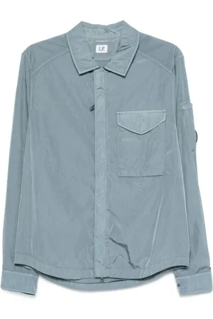 C.P. Company Hombre, Camisas, Gris, Talla: M