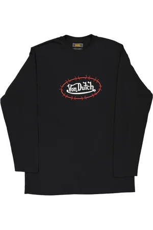 Von Dutch Hombre, Camisetas, Negro, Talla: S