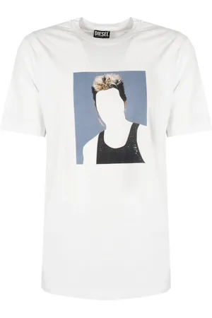 Diesel Hombre, Camisetas, Blanco, Talla: L
