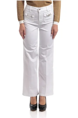 Liu Jo Mujer, Pantalones, Blanco, Talla: W29