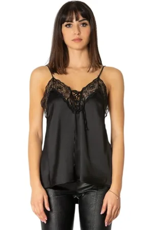 ANIYE BY Mujer, Camisetas, Negro, Talla: L