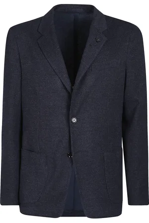 LARDINI Hombre, Chaquetas, Azul, Talla: L