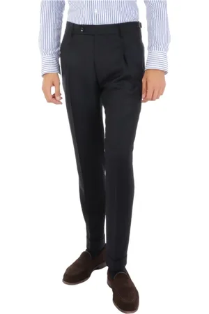 Berwich Hombre, Pantalones, Negro, Talla: L