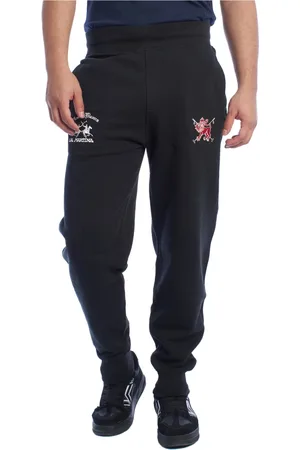 La Martina Hombre, Pantalones, Negro, Talla: S