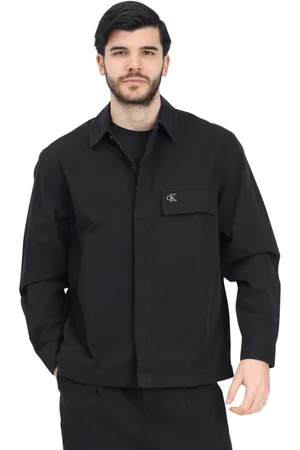 Calvin Klein Hombre, Chaquetas, Negro, Talla: M