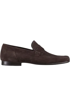 MOORER Hombre, Zapatos, Marrón, Talla: 42 EU