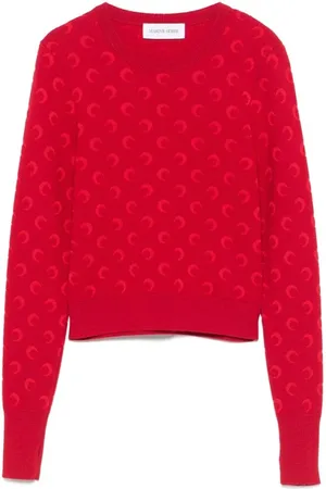 Marine Serre Mujer, Jerseys, Rojo, Talla: S