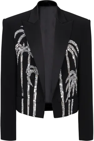 Balmain Hombre, Chaquetas, Negro, Talla: XS