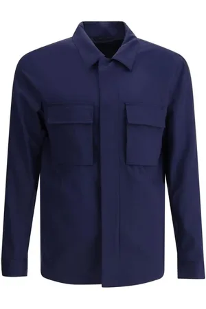 Kiton Hombre, Chaquetas, Azul, Talla: L