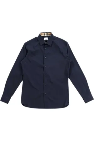 Burberry Hombre, Camisas, Azul, Talla: XS