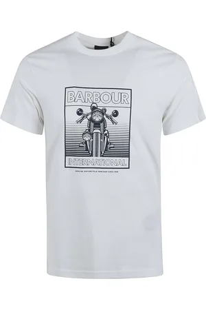 Barbour Hombre, Camisetas, Blanco, Talla: M