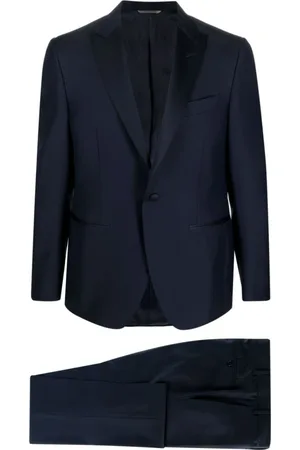CANALI Hombre, Trajes, Azul, Talla: M