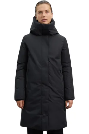 ECOALF Mujer, Abrigos, Negro, Talla: L