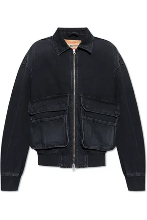 Diesel Unisex, Chaquetas, Negro, Talla: S