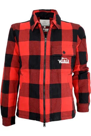 Woolrich Hombre, Chaquetas, Rojo, Talla: M